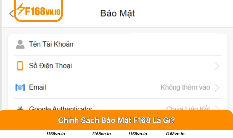 Chính Sách Bảo Mật F168 1 Hệ thống bảo mật dữ liệu đa tầng tại F168
