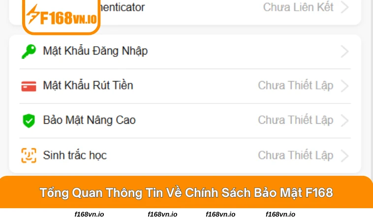 Chính Sách Bảo Mật F168 2 Hệ thống máy chủ và trung tâm dữ liệu hiện đại của F168