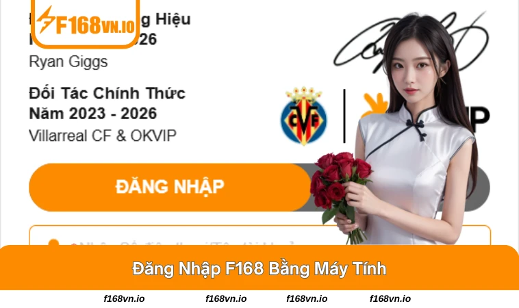 Đăng nhập trên máy tính hiển thị rõ ràng, thân thiện và dễ thao tác