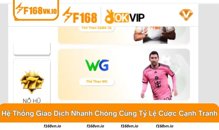 Thể thao F168 2 So sánh tỷ lệ hoàn trả của F168 với các đối thủ cạnh tranh